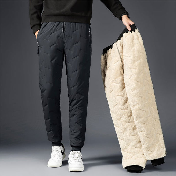 Unisex vinterbyxor i fleece