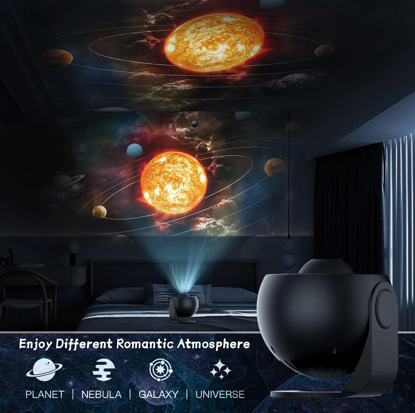 Starry sky projector