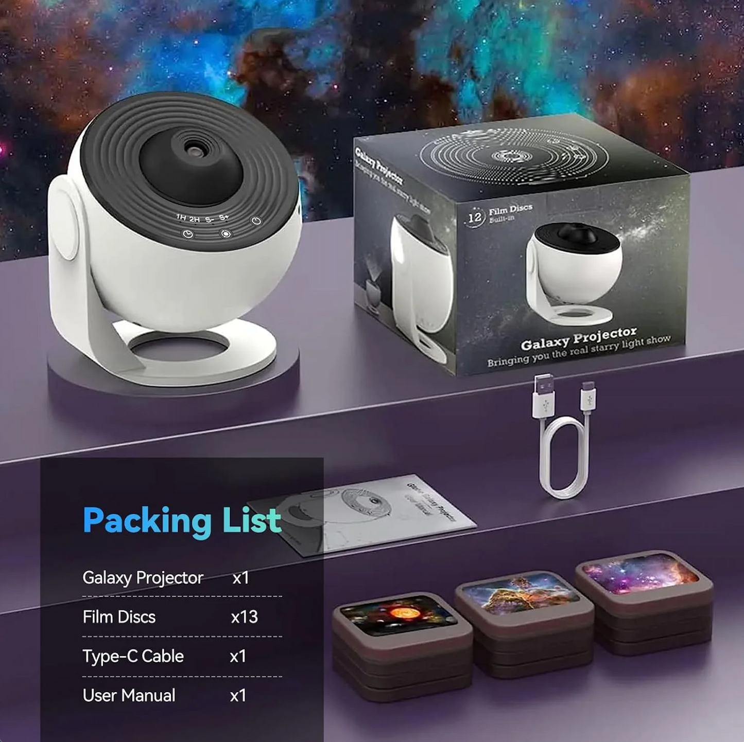 Starry sky projector