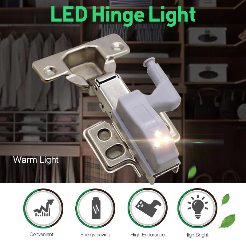 Automatically illuminate your cabinets with complete ease