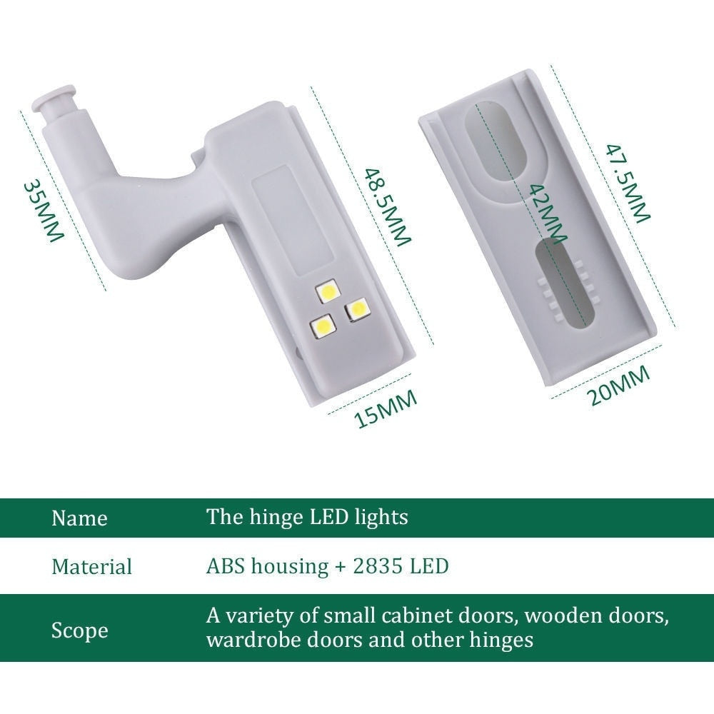 Automatically illuminate your cabinets with complete ease