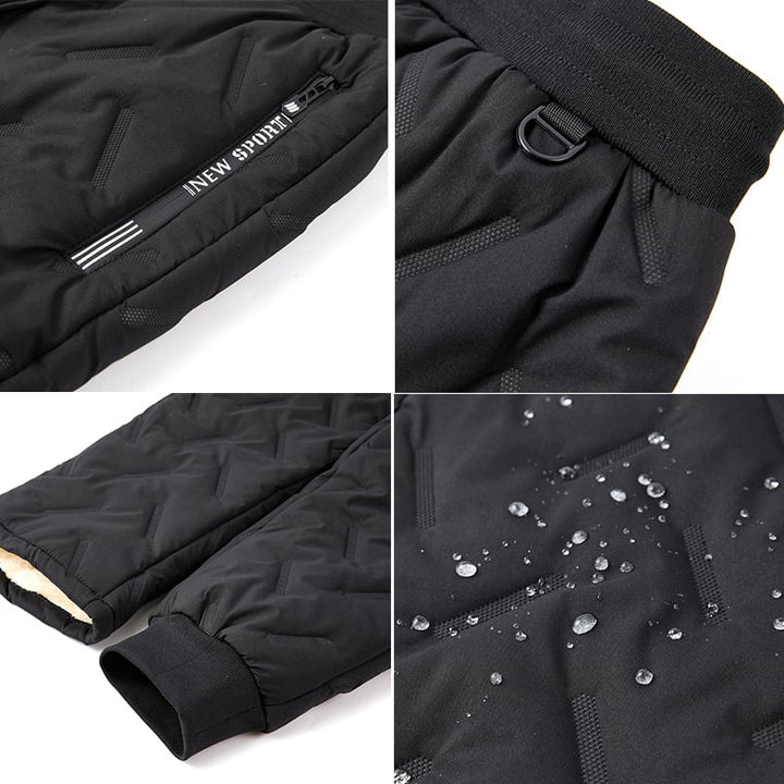 Unisex vinterbyxor i fleece